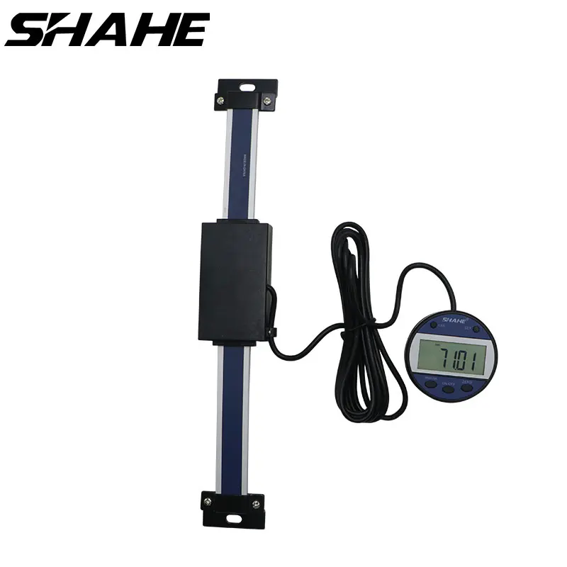 Balança de Leitura Digital Vertical 150 200 300 mm para Bolsala de Torno com Porta de Bridgeport Instrumentos de medição de nível