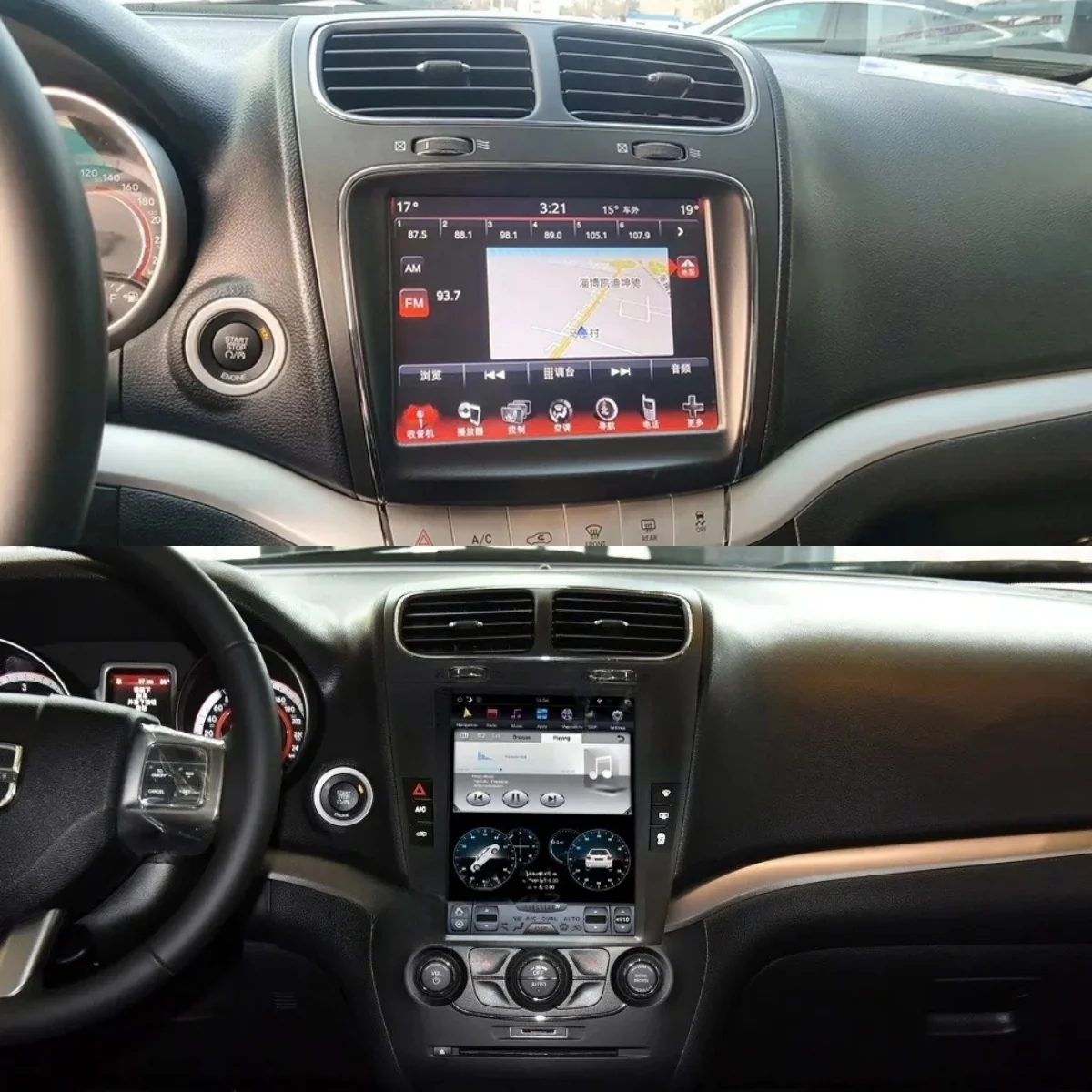 Автомобильная Мультимедийная система Android стерео-магнитола под управлением с GPS