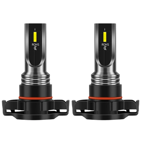 2 шт. PSX26W PSX24W P13W светодиодные лампы для противотуманных фар H8 H11 H16 JP 9005 HB3 9006 HB4 Автомобильные фары для Subaru Jeep 6000K бело-желтые