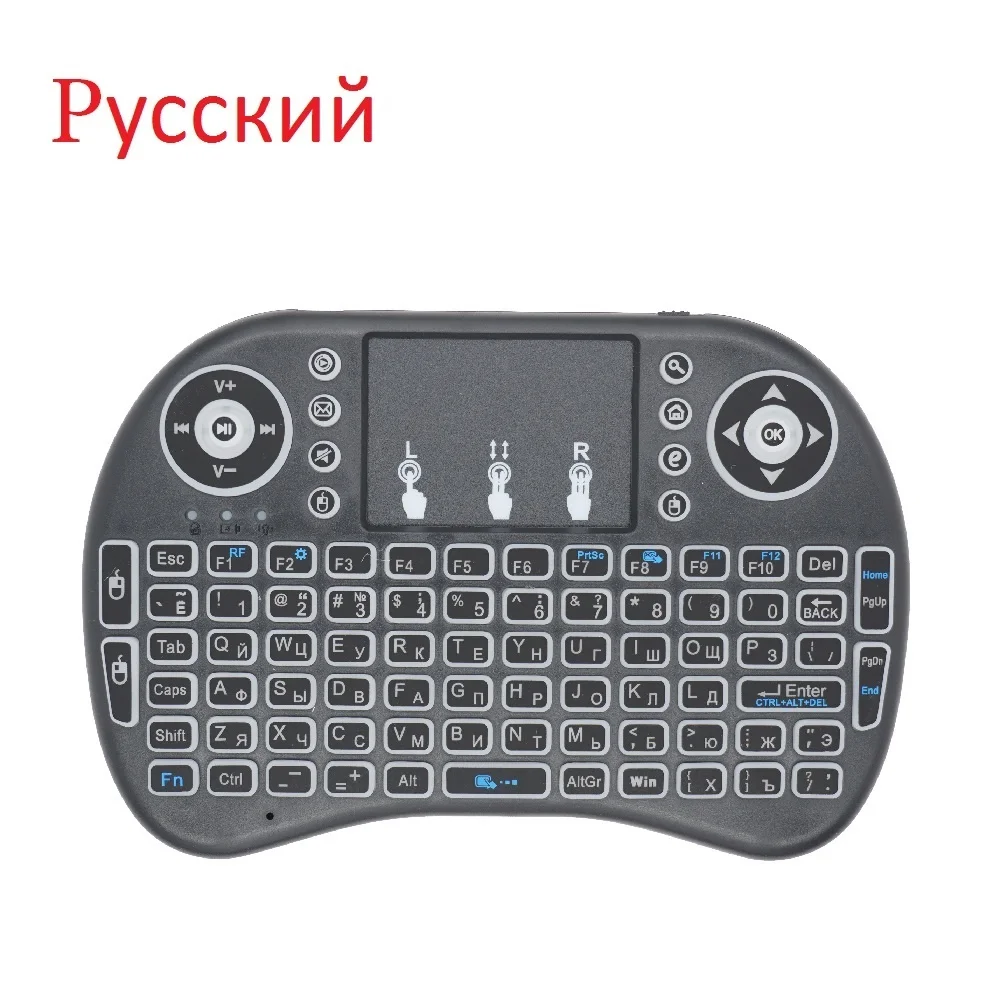 Беспроводная клавиатура i8 русская английская Арабская иврит Испанская версия 2 4