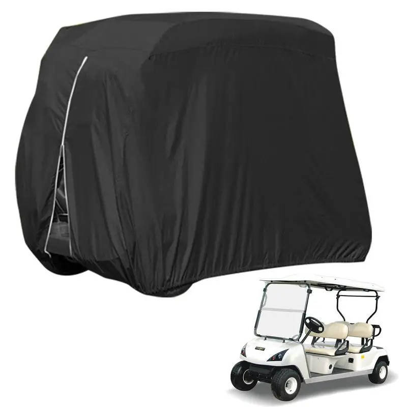 

Waterproof Golf Cart Cover 4 Passenger Club Car Rain Cover S/M/L Size Oxford Cloth Cover Golf Accessories Durable