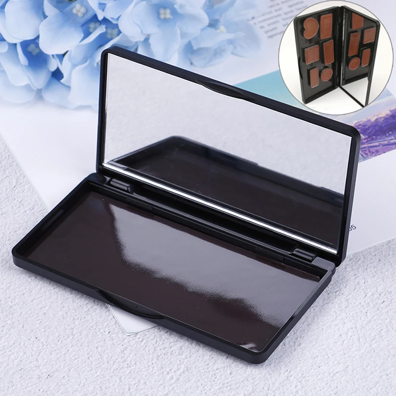 Empty Magnetic Makeup Case Eyeshadow Pigment Aluminum Palette Tin Pans Makeup Tool Kit