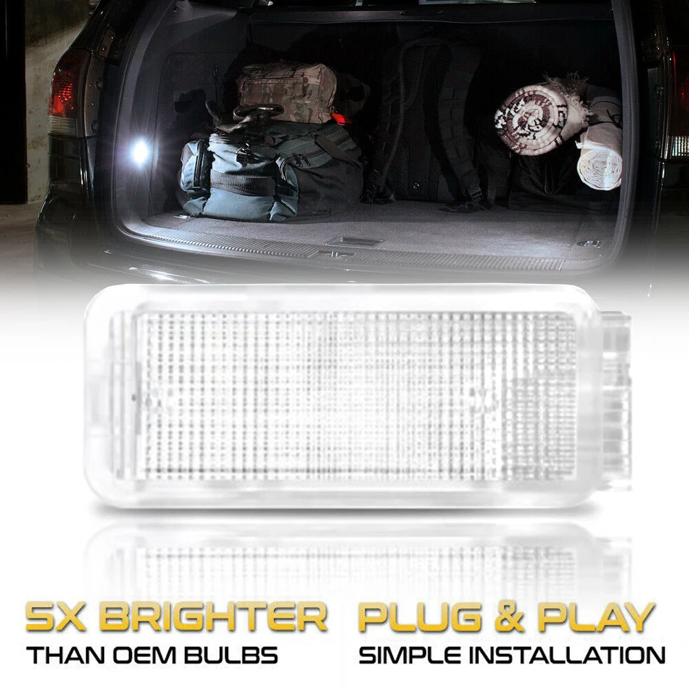 

2Pcs For Citroen C3 C4 C5 DS3 C2 SAXO Xsara C8 C6 Dispatch Xantia LED Footwell Trunk Luggage Interior Lights Car Door Lamps