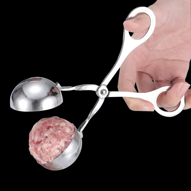 

Potato Ball Small Home Homemade Shrimp Ball Shrimp Ball Creative Round Ball Labor-Saving Meatball Maker Round Digging Spoon