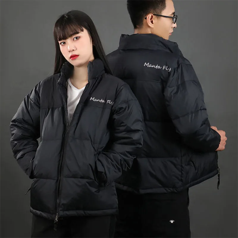

Padded Jacket Winter Down Jacket Men and Women Thickened Warm Jacket Bread Clothes Jacket with Hood Men Jacket Winter