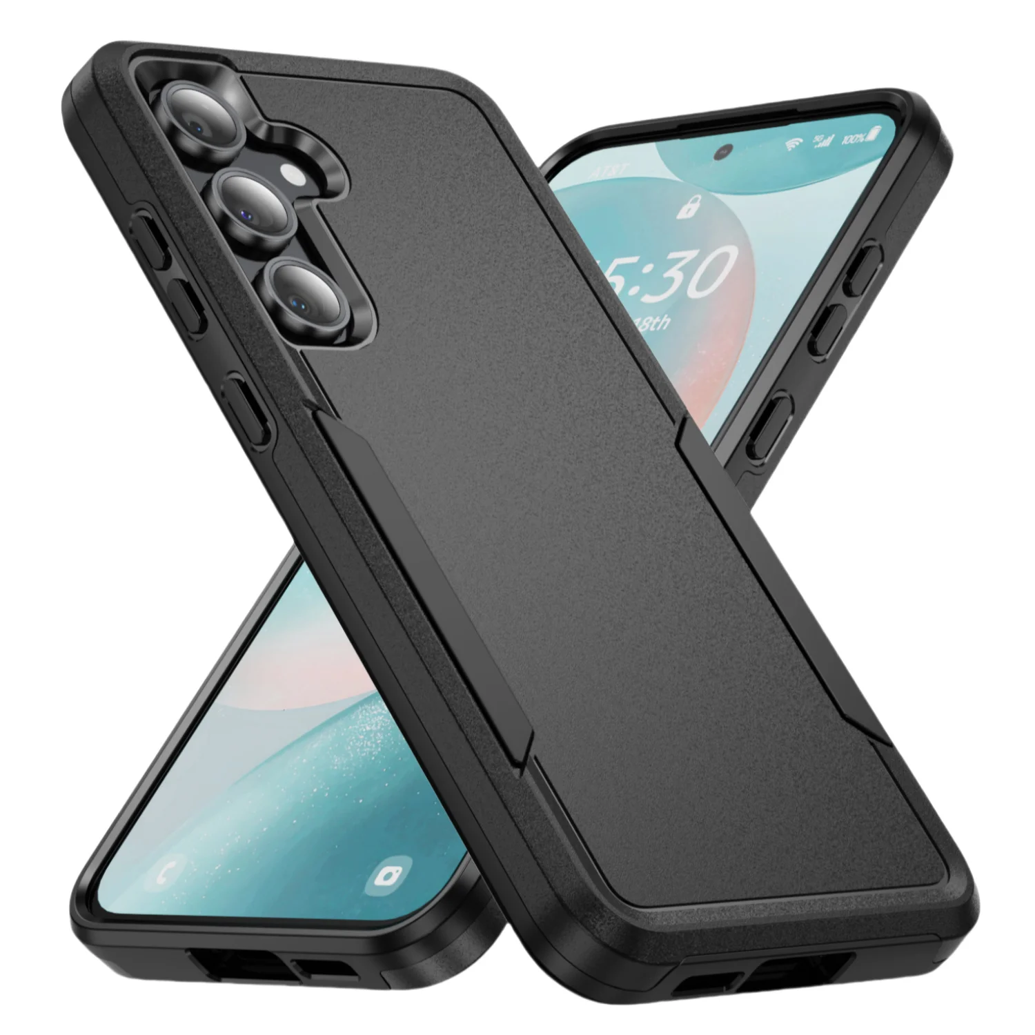 for Samsung A55 A 55 Strong Anti-Shock 2 in 1 Bag Case Galaxy A35 5G A15 Cell Phone Accessories