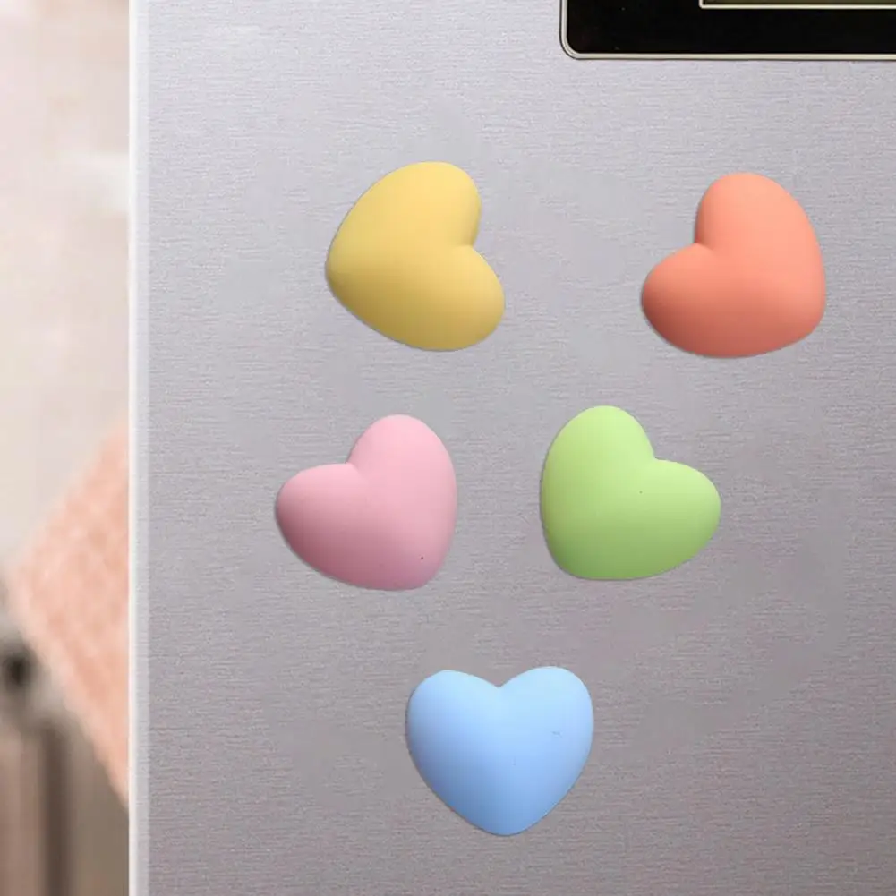 

DIY милые магнитные наклейки в форме сердца для холодильника для кухни
