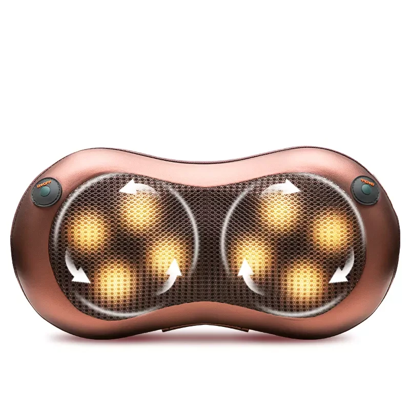 

Massager Shiatsu Deep Tissue Kneading Massage Pillow for Back Shoulders Legs Foot Body Muscle Pain Relief
