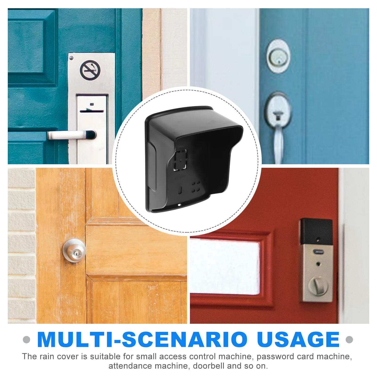 Защитный пластиковый чехол для дверного звонка дождевик водонепроницаемый