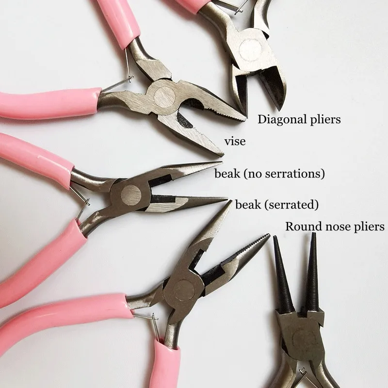 

Металлические Мини-плоскогубцы для ювелирных изделий, комплект инструментов «сделай сам» для изготовления цепочек, колец, изогнутых носов,...