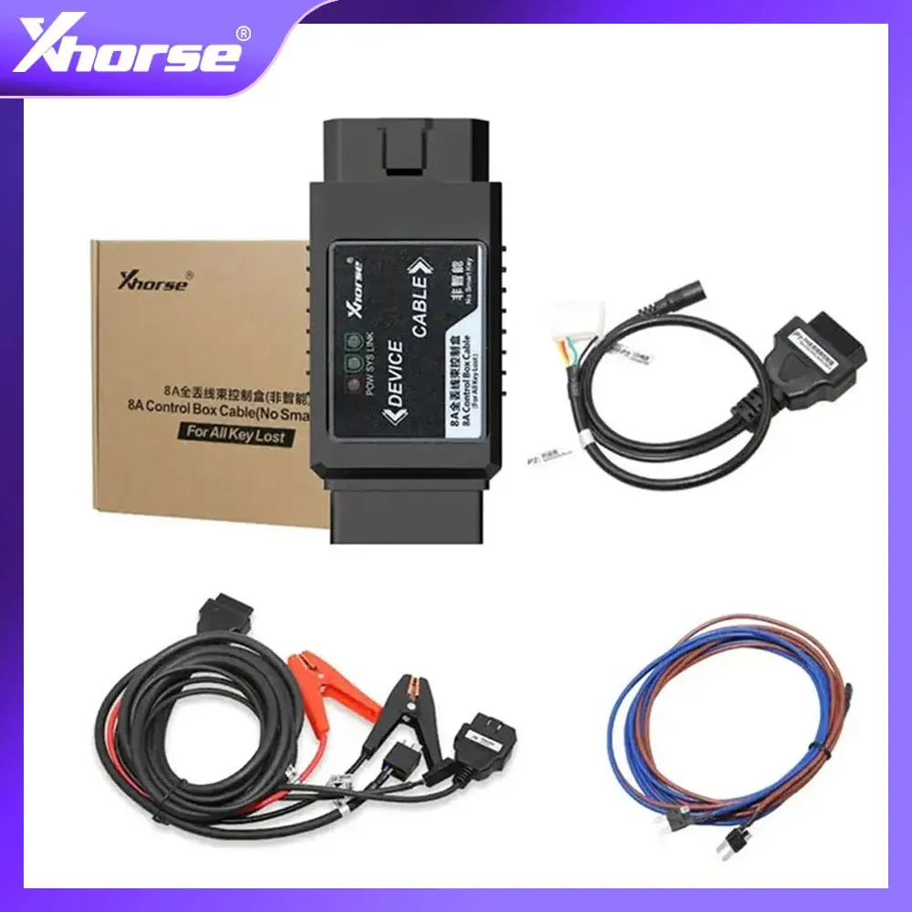 Адаптер Xhorse 8A для Toyota не умный ключ адаптер всех ключей потерянный разбирается