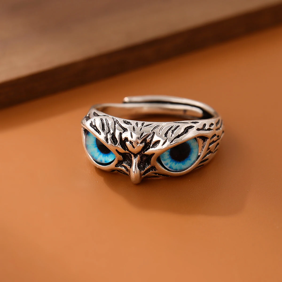 Новые креативные ретро-кольца в виде совы искусственное серебряное ювелирное