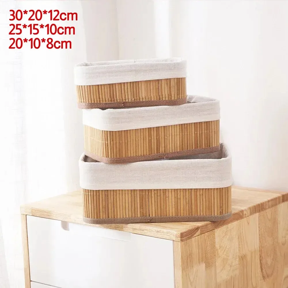 

Бамбуковая корзина для хранения