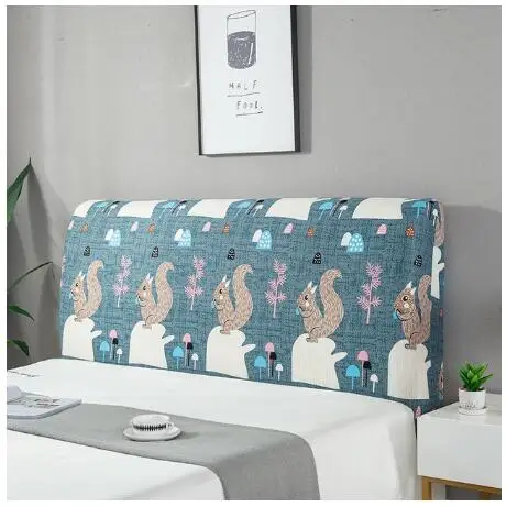 

Washable Bed Headboard Dustproof Protector Covers Modern Style