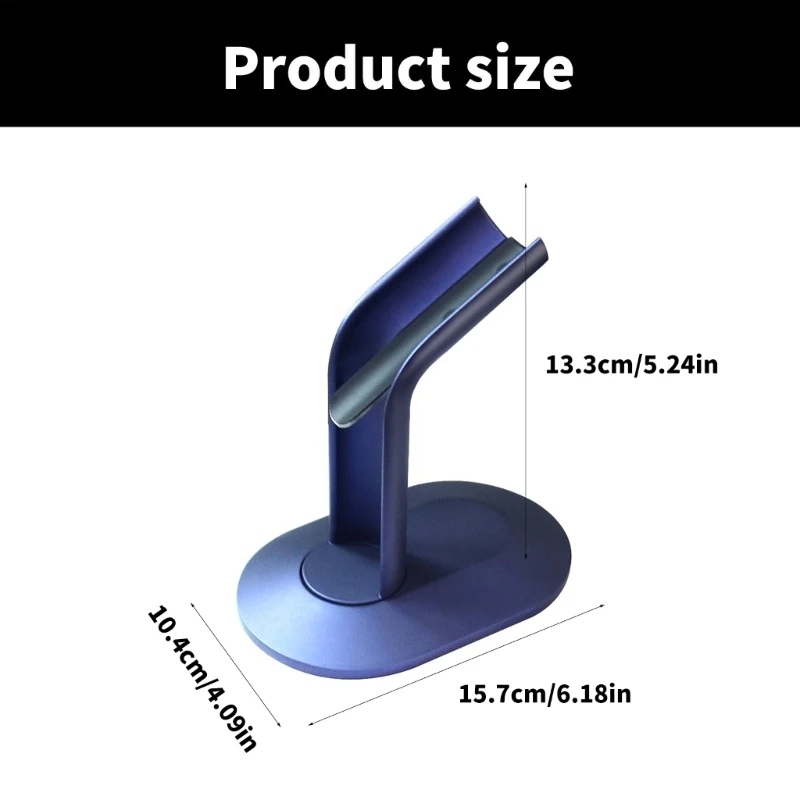 Алюминиевый держатель-подставка для выпрямителя волос настольных органайзеров