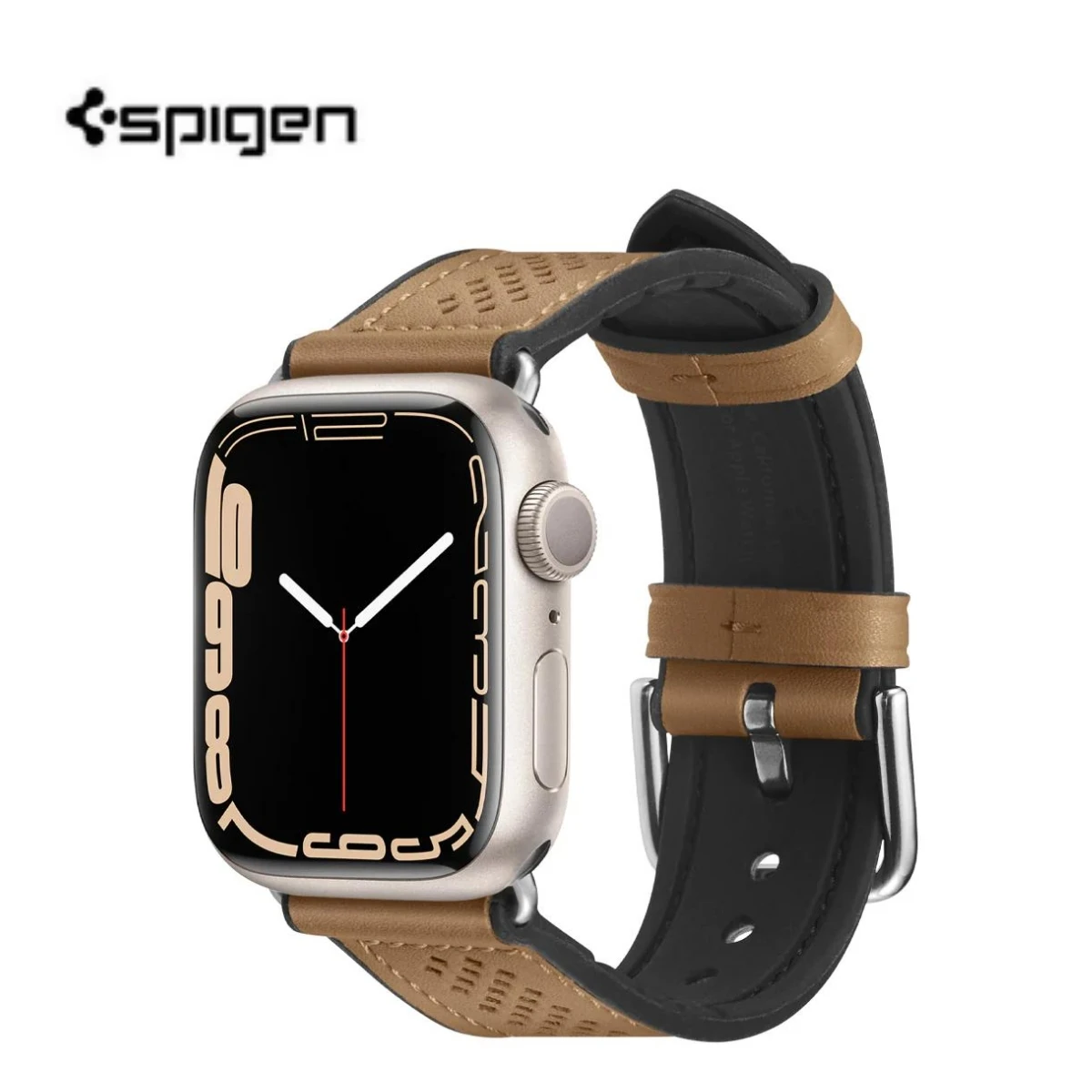 

Spigen For iWatch Ultra 9 8 SE 2 7 6 SE 5 4 3 2 1 Apple Watch Band Men's and Women's 42mm 44mm 45mm 49mm Leather Watch Band