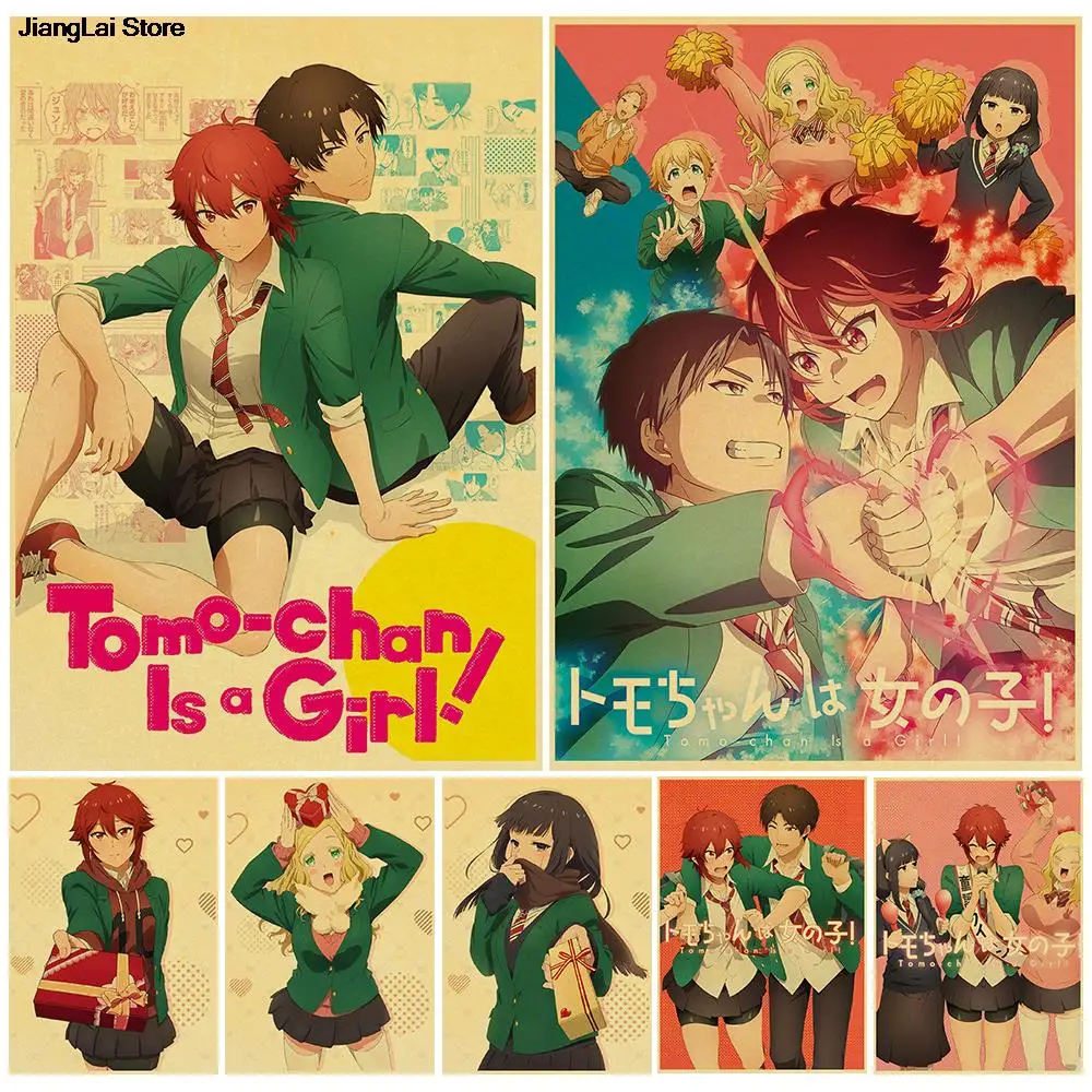 

Tomo-chan wa Onnanoko, новинка, искусственное украшение для салона, спальни, комнаты, бара, художественная картина на стену