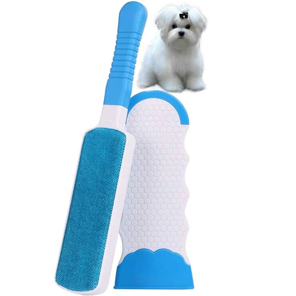 

Magic Clothes Lint Remover Reusable Pet Cat Hair Fur Roller Brush Reusable Static Dusting Cleaning Brushes Manual Cleaner Tool