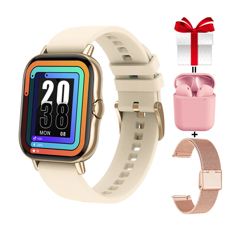 

Smart Watch 2022 Waterproof IP68 ECG Bluetooth Call Smartwatch Breath Training Music Playback Dial Push Health Tracker