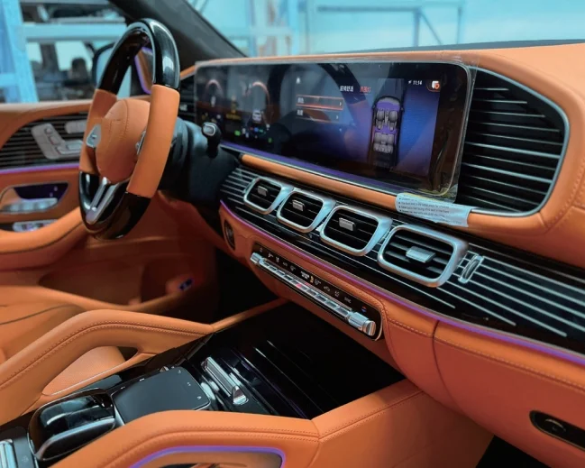 2025Для Mercedes Benz Gls 450/400/480/580 Series Retroit для серии Maybach комплект украшения интерьера