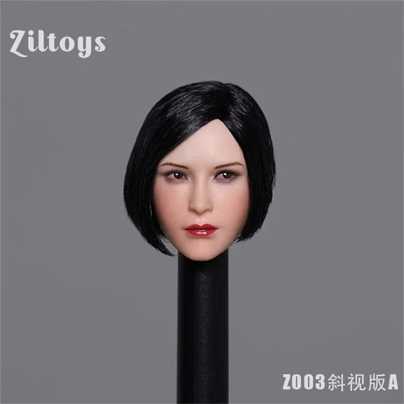 Фото Ziltoys Z003 1/6 Модель головы солдата Ады Вонг, аксессуар для фигурок, подходит для 12-дюймовых фигурок, в наличии №5