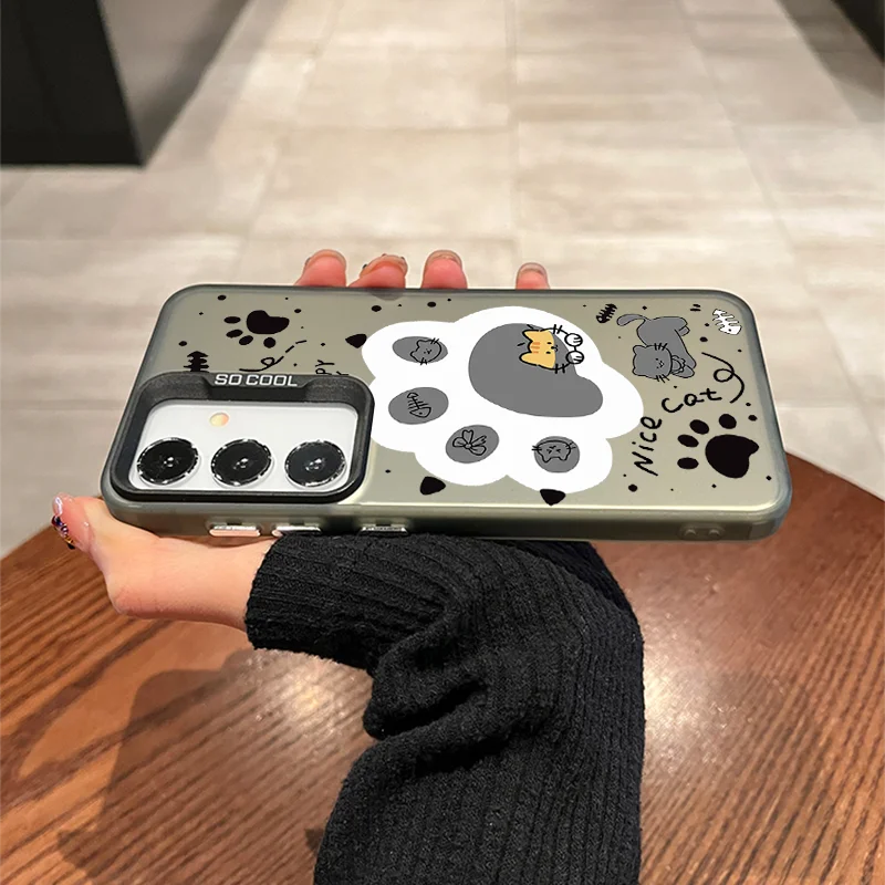 Мягкий разноцветный чехол для телефона Samsung Galaxy A 13 14 15 20 21S 22 23 25 31 33 34 35 5G 50 51 52 53 70 71