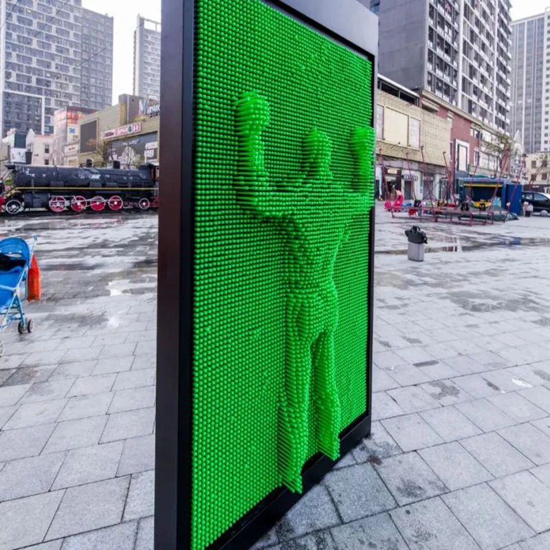 Трехмерная игла для резьбы на стене онлайн знаменитости точка перфорации