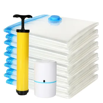 Larger Vacuum Bags Home Storage Bags Quilts Clothes Vacuum Storage Bags Waterproof Compression Travel Space Saving Airbags 1