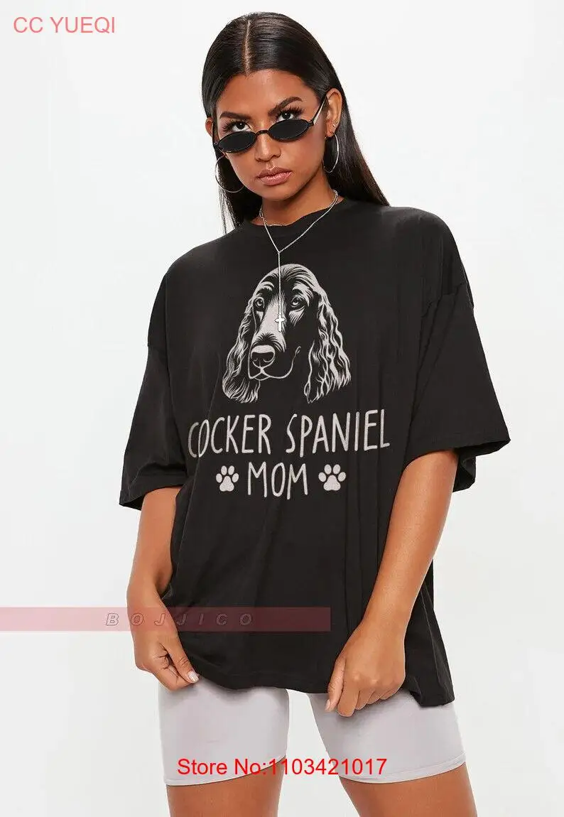 Распродажа! Футболки унисекс для мамы кокер-спаниель забавный подарок любителей