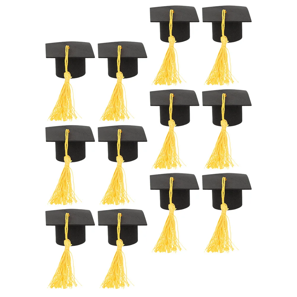 

Plug-in Decorative Cupcake Adorn Graduation Congrats Pick Topper Toppers Doctoral Cap