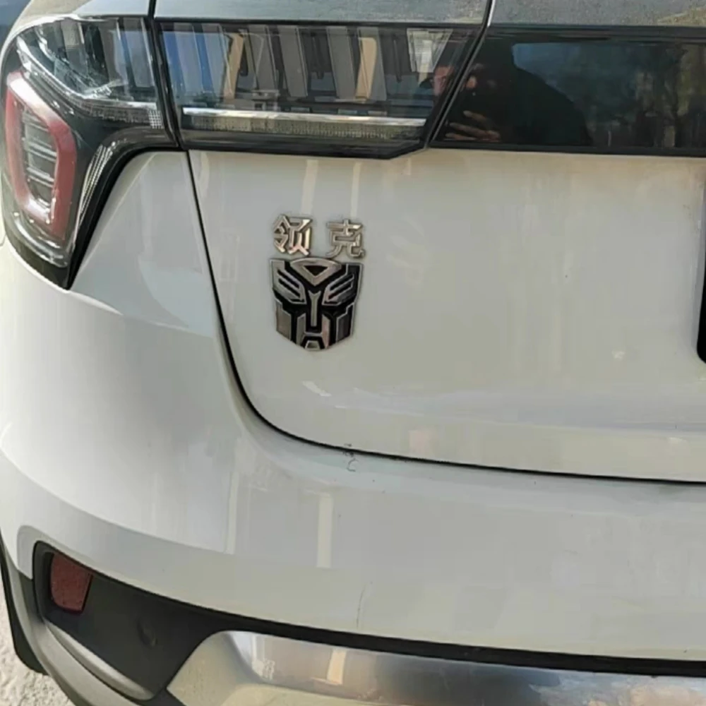 3D металлические трансформеры эмблема логотип автомобильная наклейка