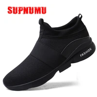 supnumu men shoes sneakers loafers comfortable fashion mesh men casual shoes couple footwear lightweight walking shoes size 46