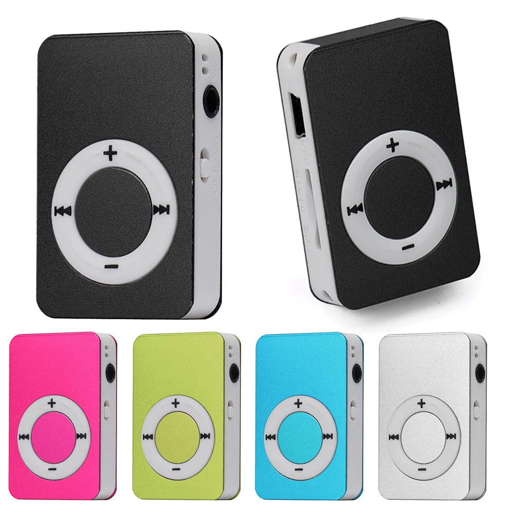 Новый большой рекламный зеркальный портативный mp3-плеер ZOMTOP мини MP3-плеер с