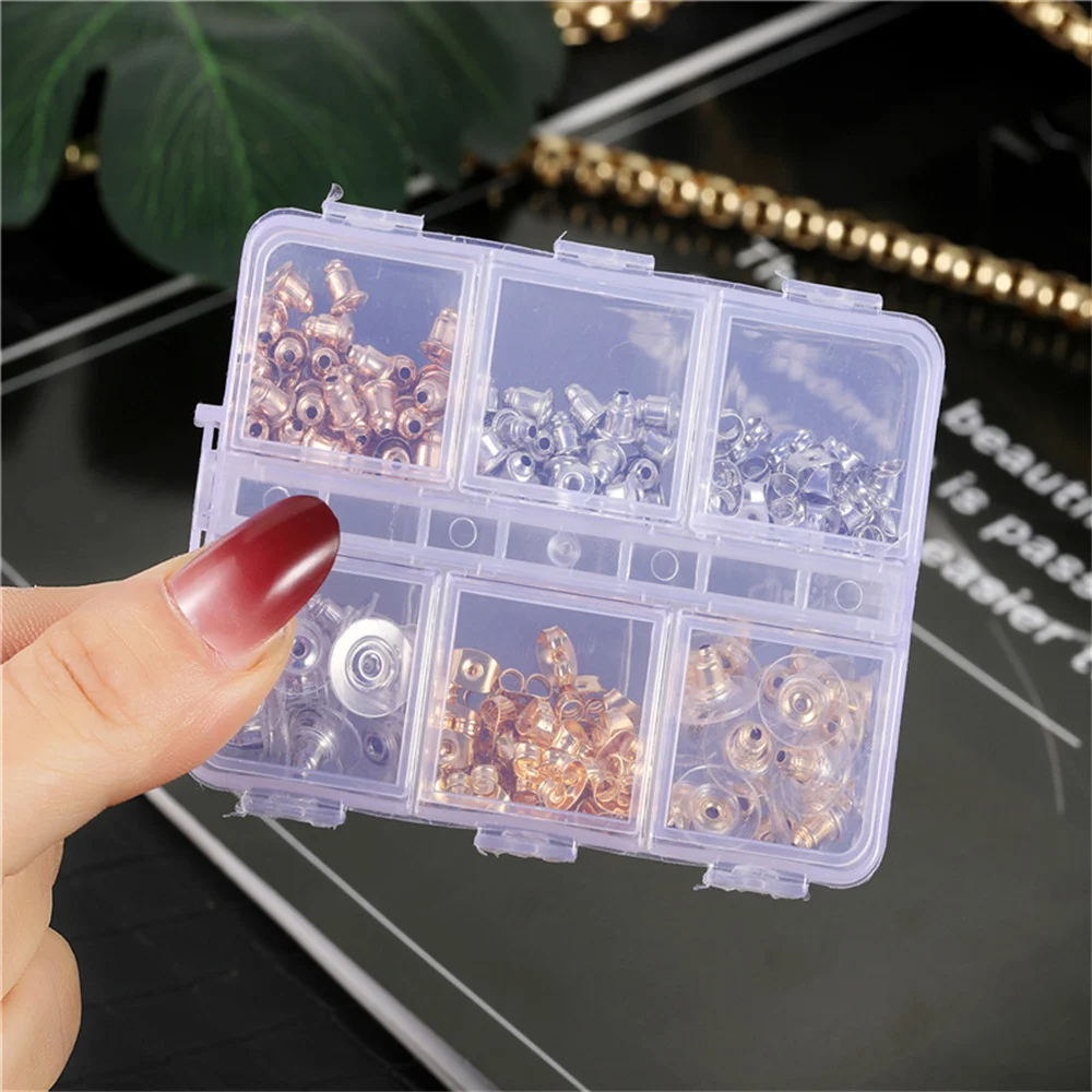 Soft Silicone Rubber Earring Back Stoppers For Stud Earring DIY Earring Findings Accessories Multi-Style Ear Plug
