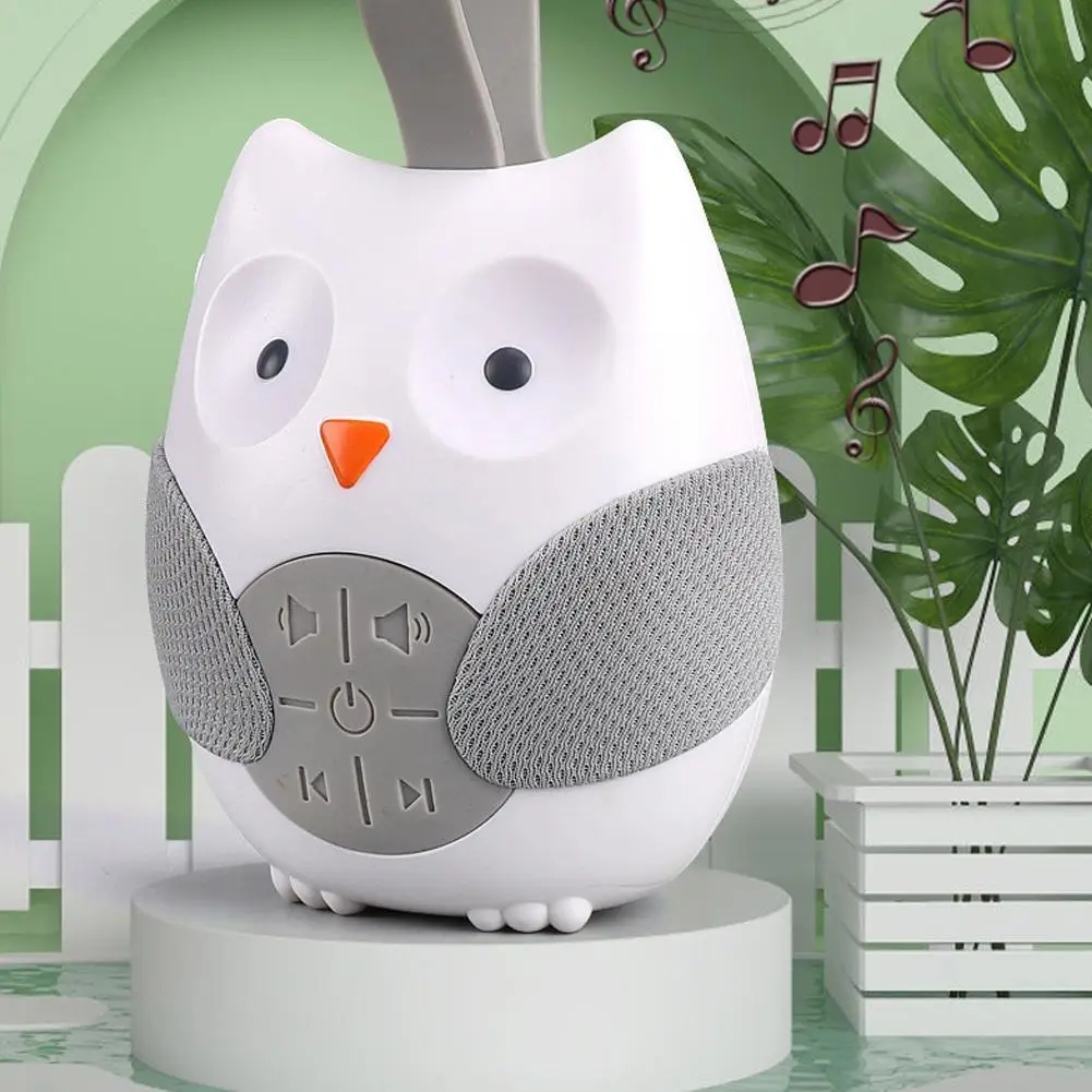 

Портативный аппарат с белым шумом, Детская Соска с 10 лампочками, музыка для малышей, USB-зарядка, таймерное отключение, звук сна, Mach M8W4