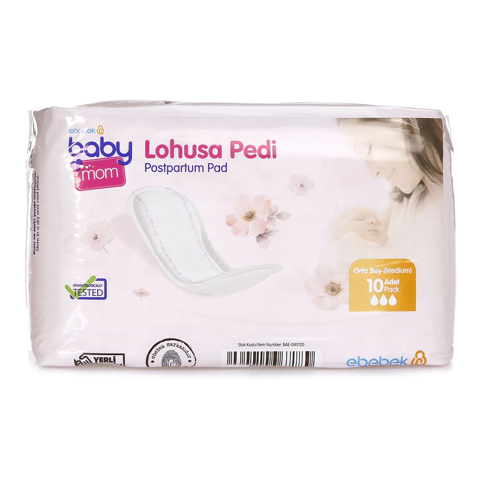 

Ebebek Baby Mom Lohusa Pedi Орта мальчик 10 Adet
