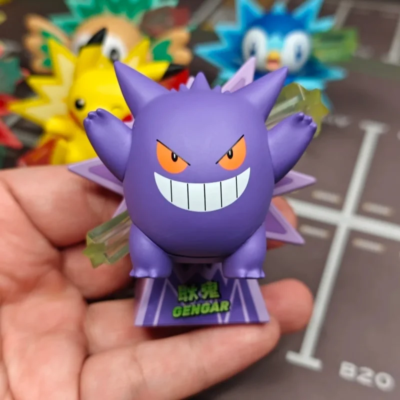 Прозрачная сумка-итабэг Langbowang Pokemon с 3D-магнитом на холодильник, подвеской и кроссбоди-сумкой для фанатов аниме (Генгар, Псайдак) (art.: 3920dc65d8681) - 3920dc65d8681