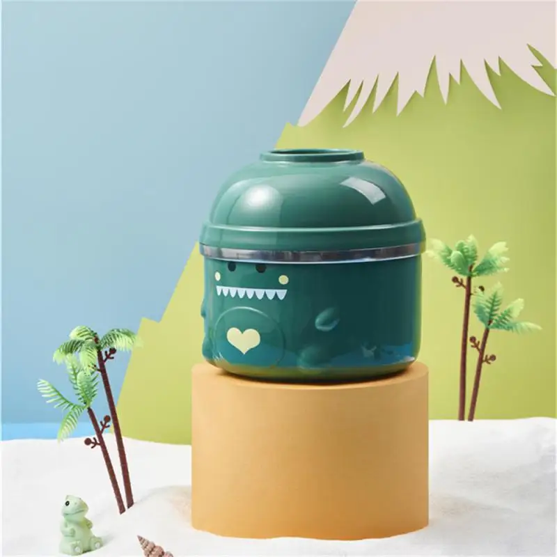 

Leak-proof Dinosaur Vacuum Insulated Food Jar Cute Thermal Lunch Box Refrigerator Fresh Box Lunch Container Food Jar With Lid