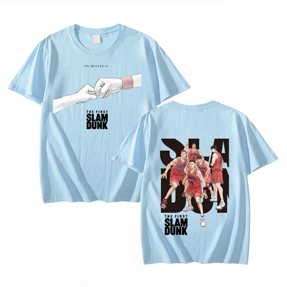 

Футболка мужская хлопковая с принтом «the First Slam Dunk», европейские размеры