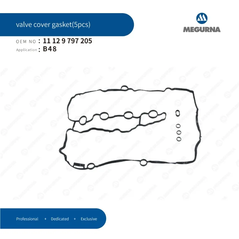 Фото B48/B20B 2.0T Прокладка крышки клапана двигателя для BMW 230i 330i 430i 530i 530e 630i X1 X2 X3 X4 MINI F54 F56 F55 Автозапчасти 111297205 №2