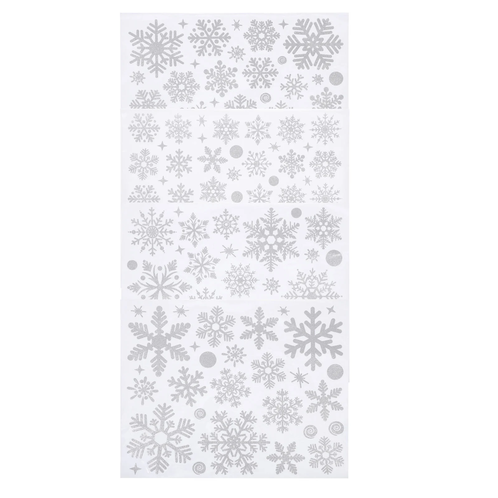 

Christmas Window Stickers Decals Decorations Clings Wall Decorclearance Gnome Adhesive Snowflake Shape