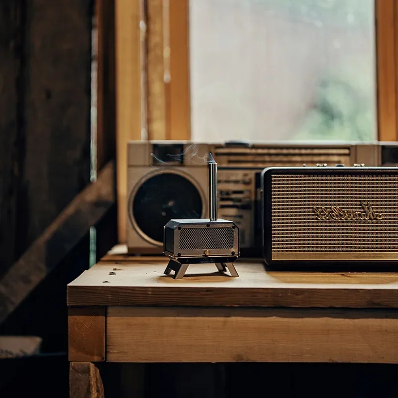 Мини-дровая печь GOOUT STRINGHILL из нержавеющей стали складная портативная уличная