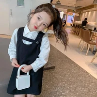 girls babys coat blouse jacket outwear 2022 new spring summer overcoat top party school gift formal childrens clothing