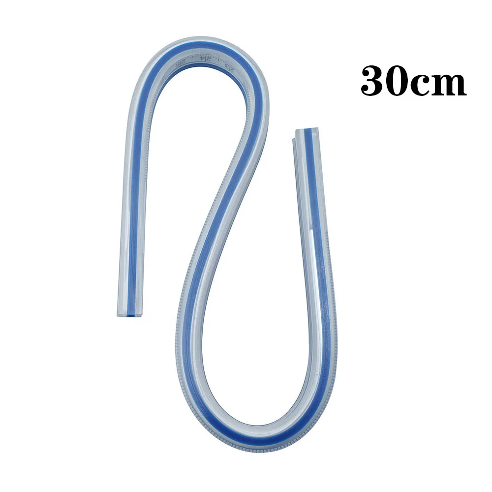 

Гибкая пластиковая линейка 30 см