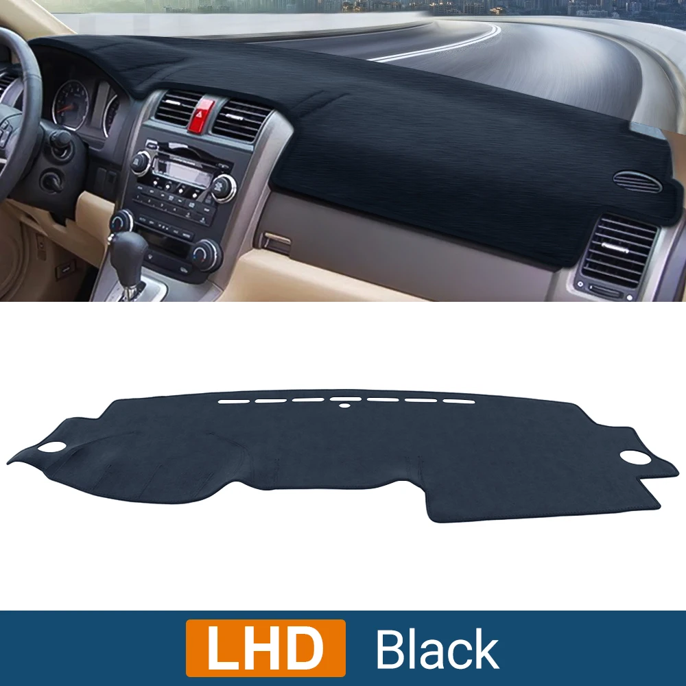 

Коврик На Приборную Панель Honda CR-V 3, Солнцезащитный, Нескользящий, Для Моделей 2007-2011 Годов, Материал: Полиэстер/фланель