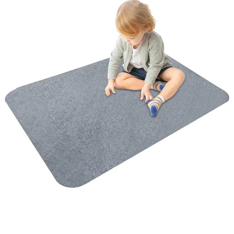 Mats 47 In X 35 In Floor Protector Chair Mat Self-adhesive Pvc Mat For Tile Floors Wood Laminate And Concrete