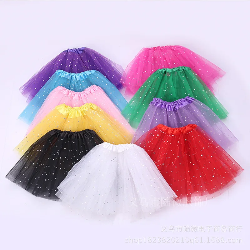 

Baby Girls Kids Clothes Tutu Skirt Fluffy Pettiskirt Children Ballet Dance Skirts Princess Party Petticoats Girl Tulle Skirts