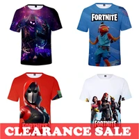 discount clearance fortnite t shirt for men summer short sleeve cartoon kids boys girls clothing 3d print children t shirt tops