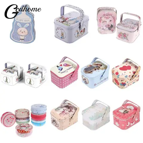 Винтажный картонный чемоданчик для хранения GCDHome