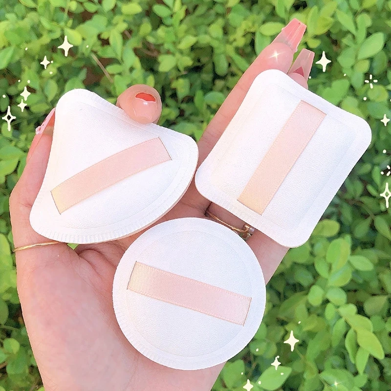 

Professional Sponge Makeup Puff Liquid Foundation Air Cushion Powder Concealer Wet Dry Dual Use Triangle Shape Cosmetics Tools